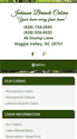 Mobile Screenshot of maggiecabins.com